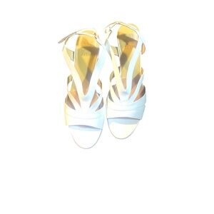 White pair heels size 10